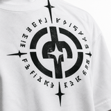 Urban Cipher Drop Tee – Cipher graphic detail close-up