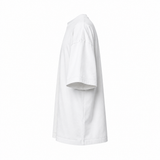 Urban Cipher Drop Tee – Side view, drop-shoulder silhouette